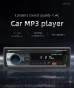 BQCC Car Radio Stereo Player Digital Bluetooth MP3 Player JSD-530 520 60Wx4 FM Audio Stereo Music USB/SD with Built-in AUX Input - Image 2