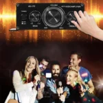 AK170 Mini Digital Power Audio Car Amplifier Blue Light Stereo Audio Amplifier for Home Theater Club Party Music 200Wx2 Power - Image 2