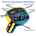 Car Bluetooth 5.0 FM Transmitter Wireless Adapter Mic Audio Receiver Auto MP3 Player 2.1A Dual USB Fast Charger Car Accessories - Image 6