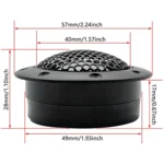 Car High Fidelity Stereo Speaker Tweeter - Car Modified Car Audio Silk Dome Tweeters - Image 6